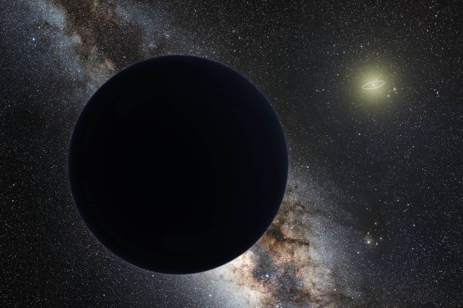 agujero negro sistema solar