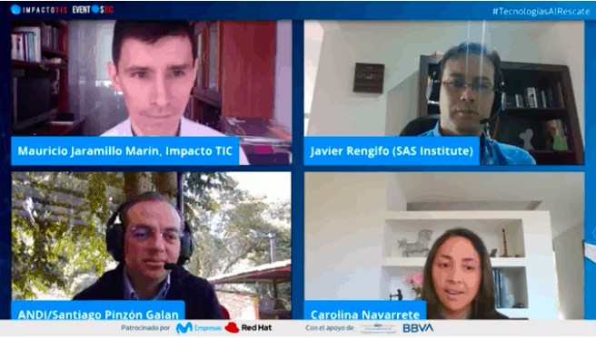 panel tecnologías empresariales #tecnologiaslarescate